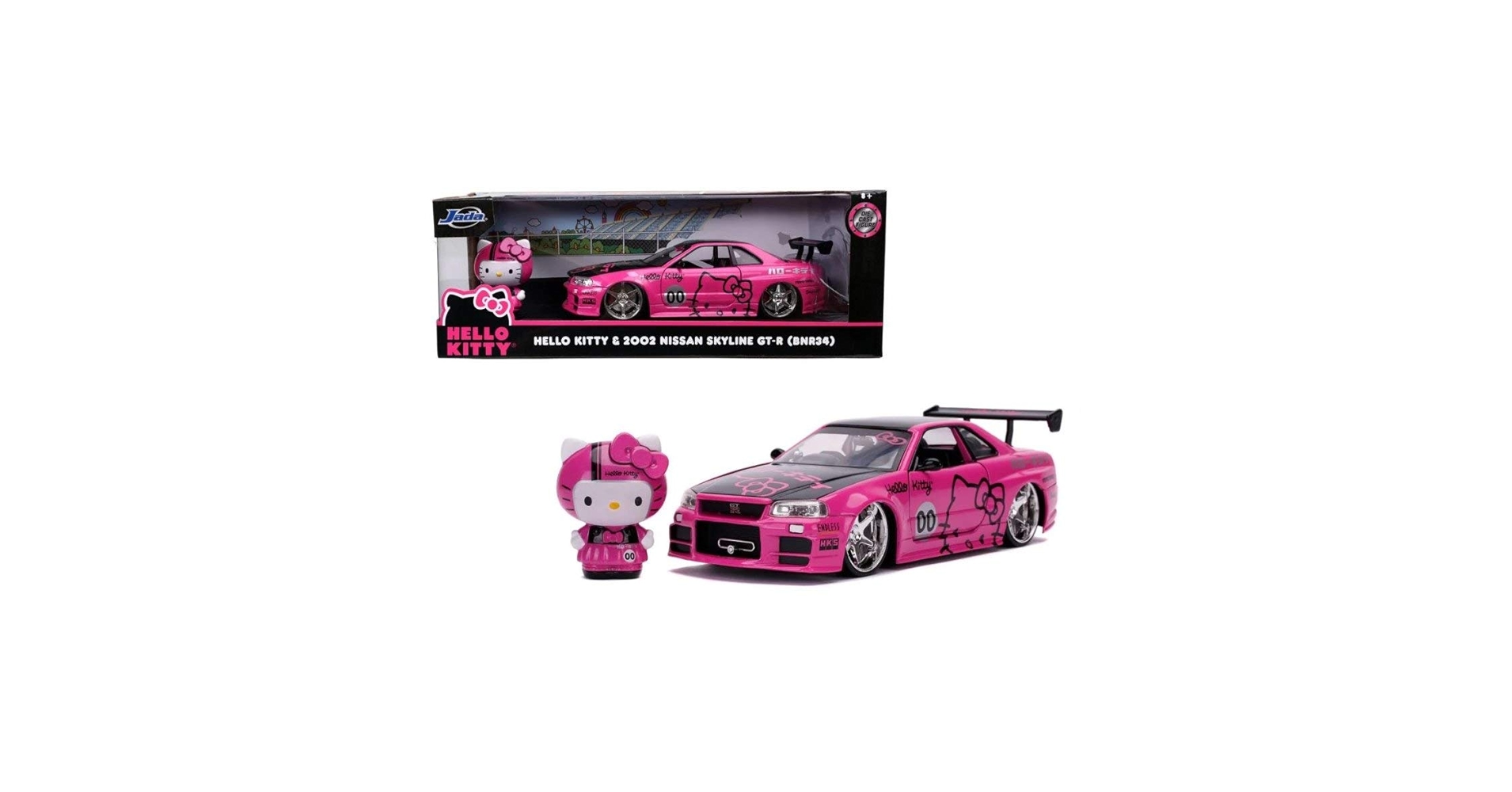 キティ Amazon.co.jp: 2002 スカイライン GT-R ハローキティ付き ピンク